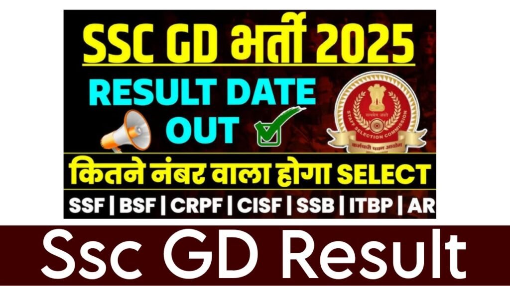 SSC GD Result
