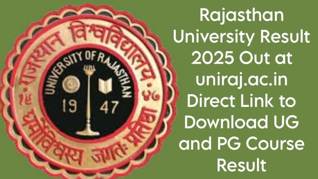 Rajasthan University Result
