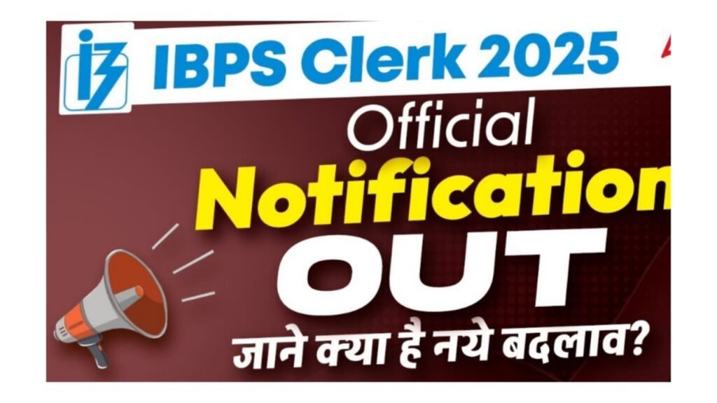 IBPS Clerk Online Apply