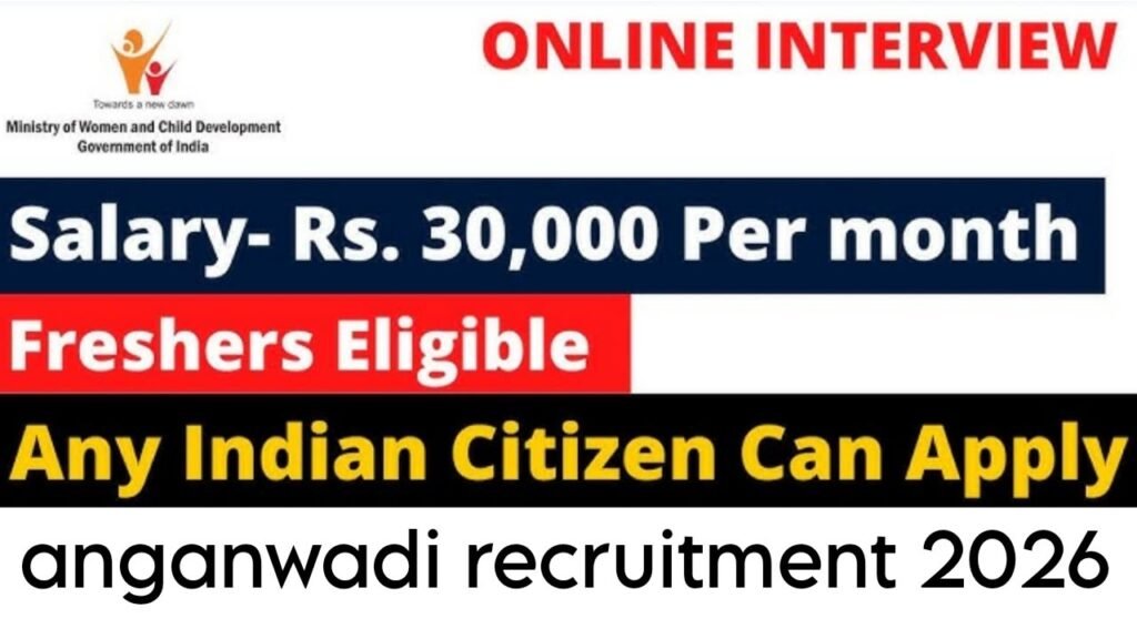 Anganwadi Recruitment