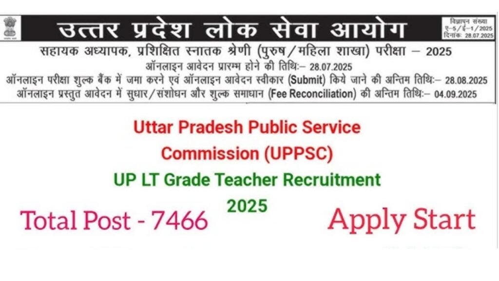 LT Grade Teacher Vacancy