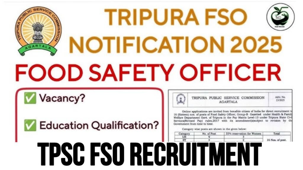 TPSC FSO Recruitment