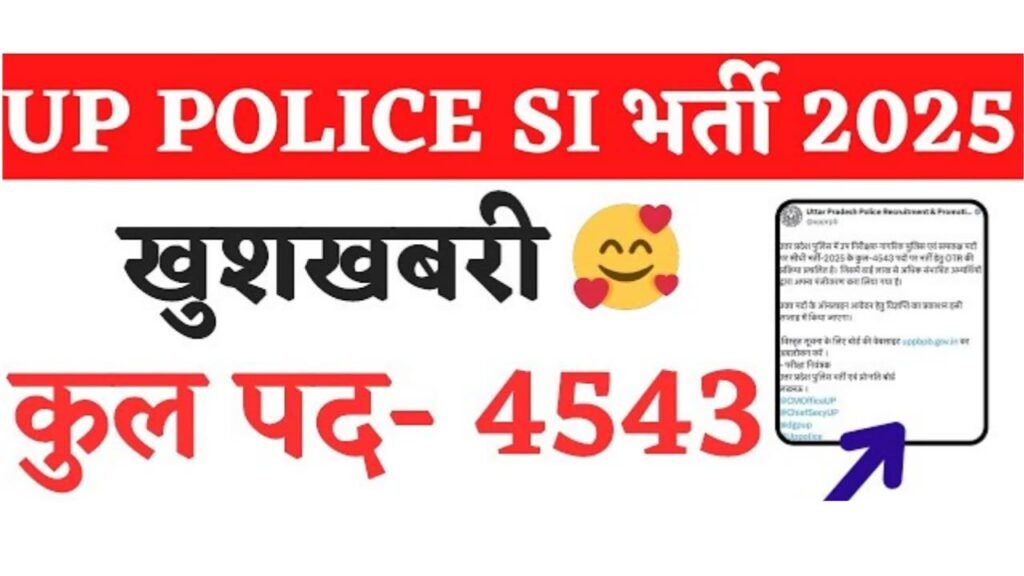 SI Vacancy 2025
