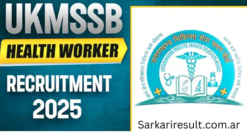 UKMSSB Health Worker Recruitment 2025 Apply Online