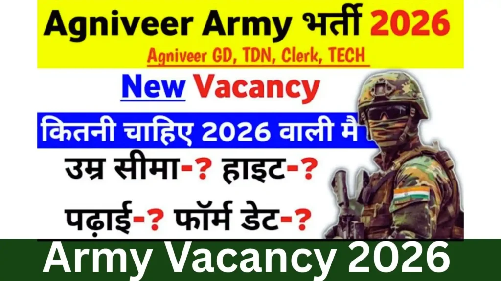 Army Vacancy