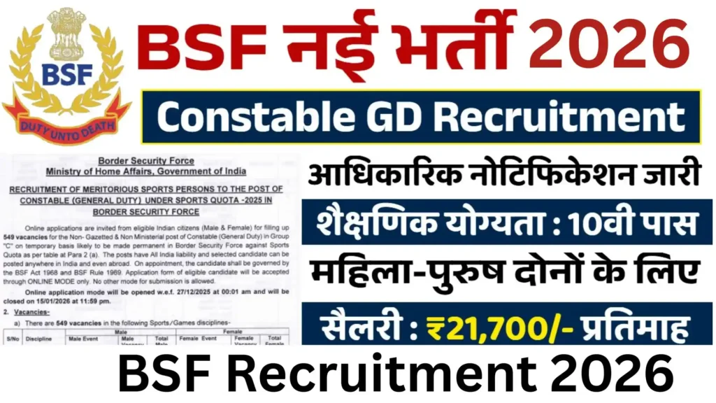 BSF Recruitment