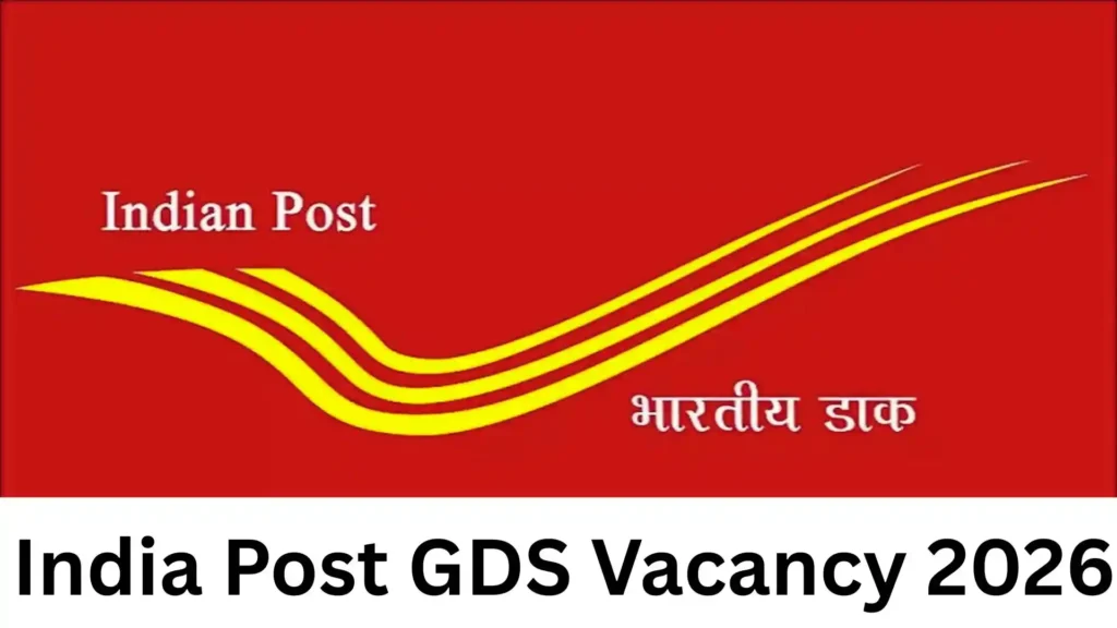 India Post GDS Vacancy 2026 online Apply