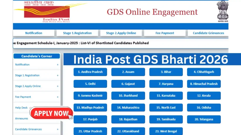 India Post GDS Bharti