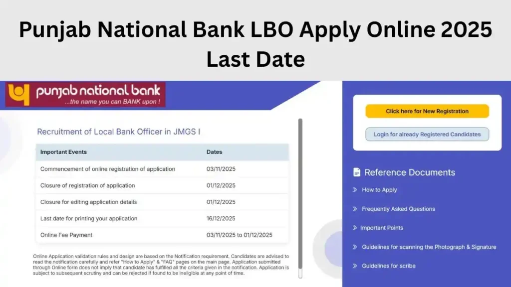 PNB Recruitment 2025