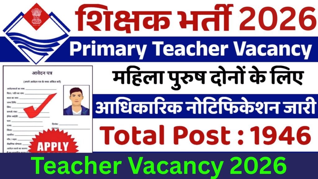 Teacher Vacancy