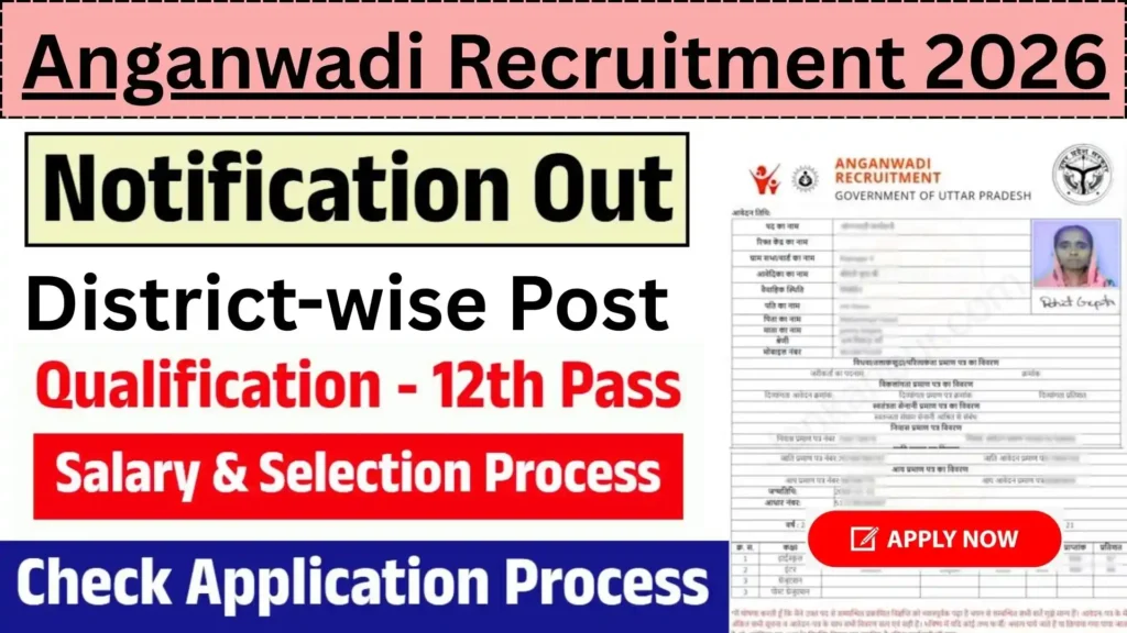 Anganwadi Recruitment