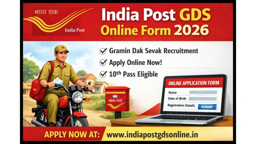 India Post GDS Online Form 2026